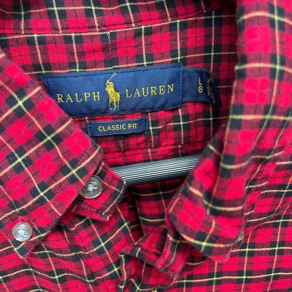 Men’s Ralph Lauren Classic Fit Oxford Button up Shirts size Large Bundle - Picture 6 of 10